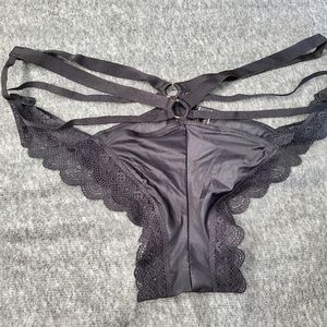 Victoria's Secret Black Lace Panties